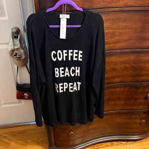 Gilli Black Long Sleeve Graphic sweater